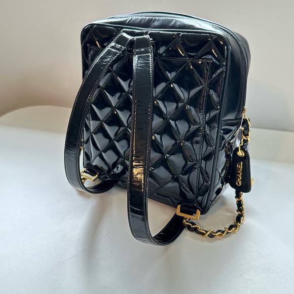 Chanel Patent Backpack - Picture 5 of 16